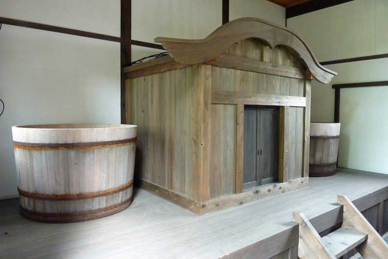 A steam bath