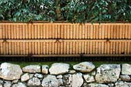 Ginkakuji-gaki fence