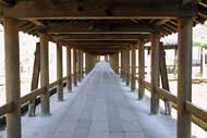 Inside of Tsuten-kyo bridge