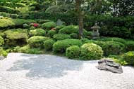 Karesansui garden in Konpuku-ji