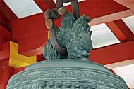 The crown of the bell