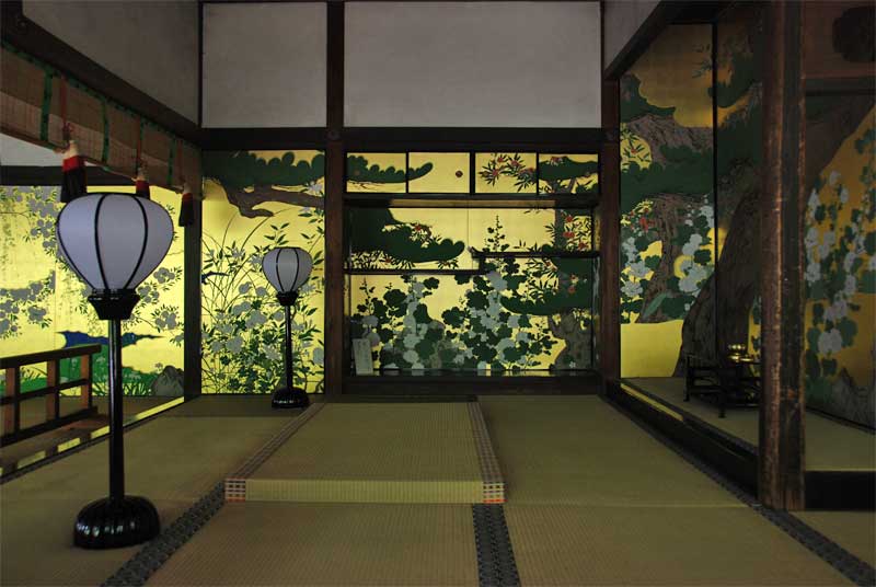 A reproduction of Shoheki-ga painting